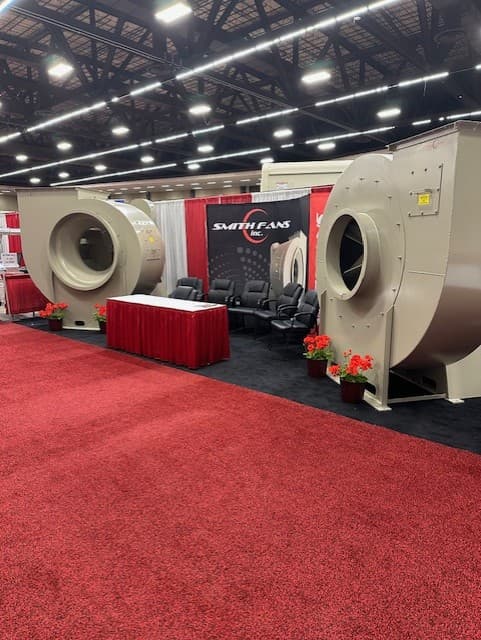 Smith Fans at Industry Booth