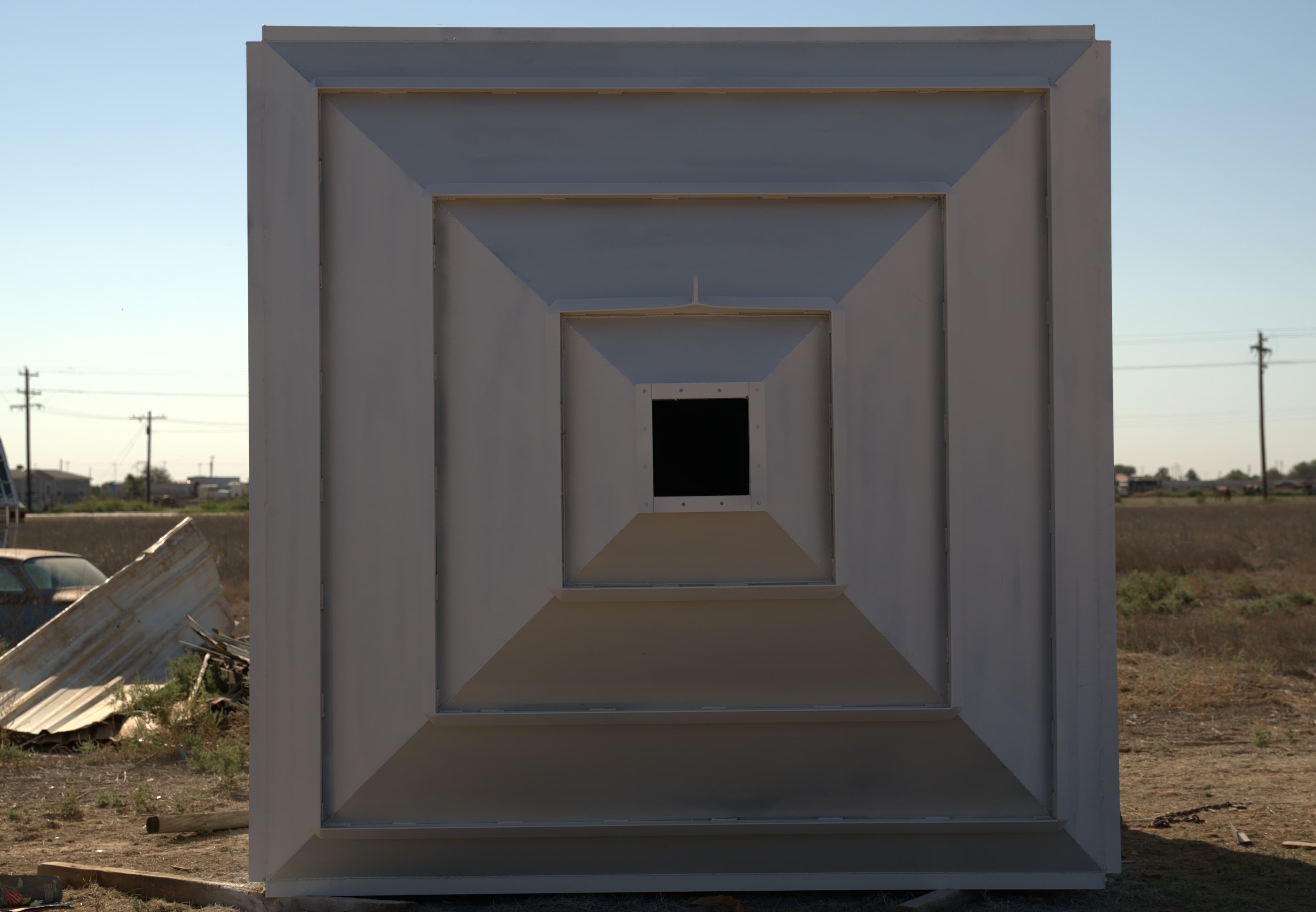 Heavy-Duty Stackable Storage Bins with Custom Hopper Outlets — image 2 of 3