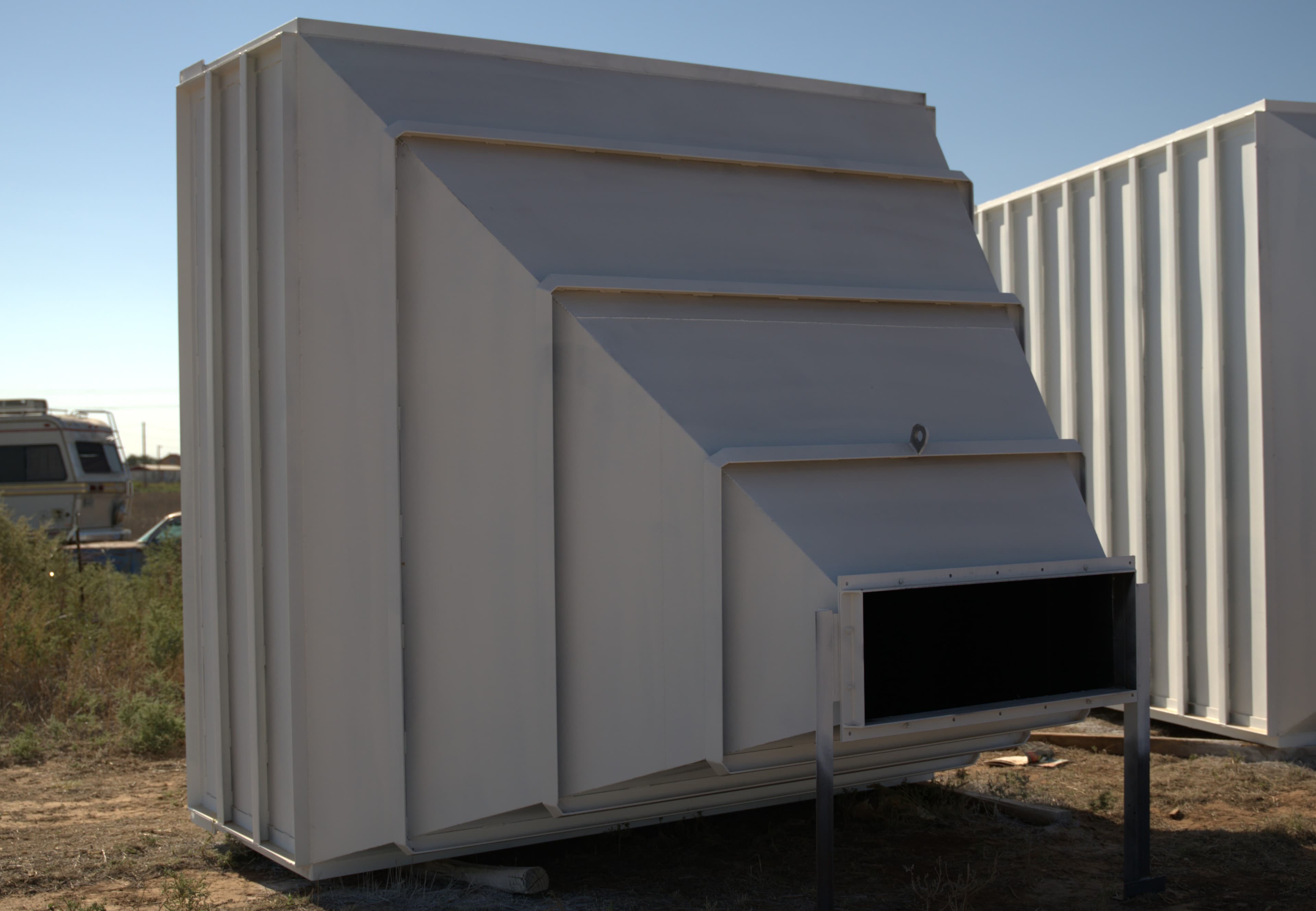 Heavy-Duty Stackable Storage Bins with Custom Hopper Outlets — image 3 of 3