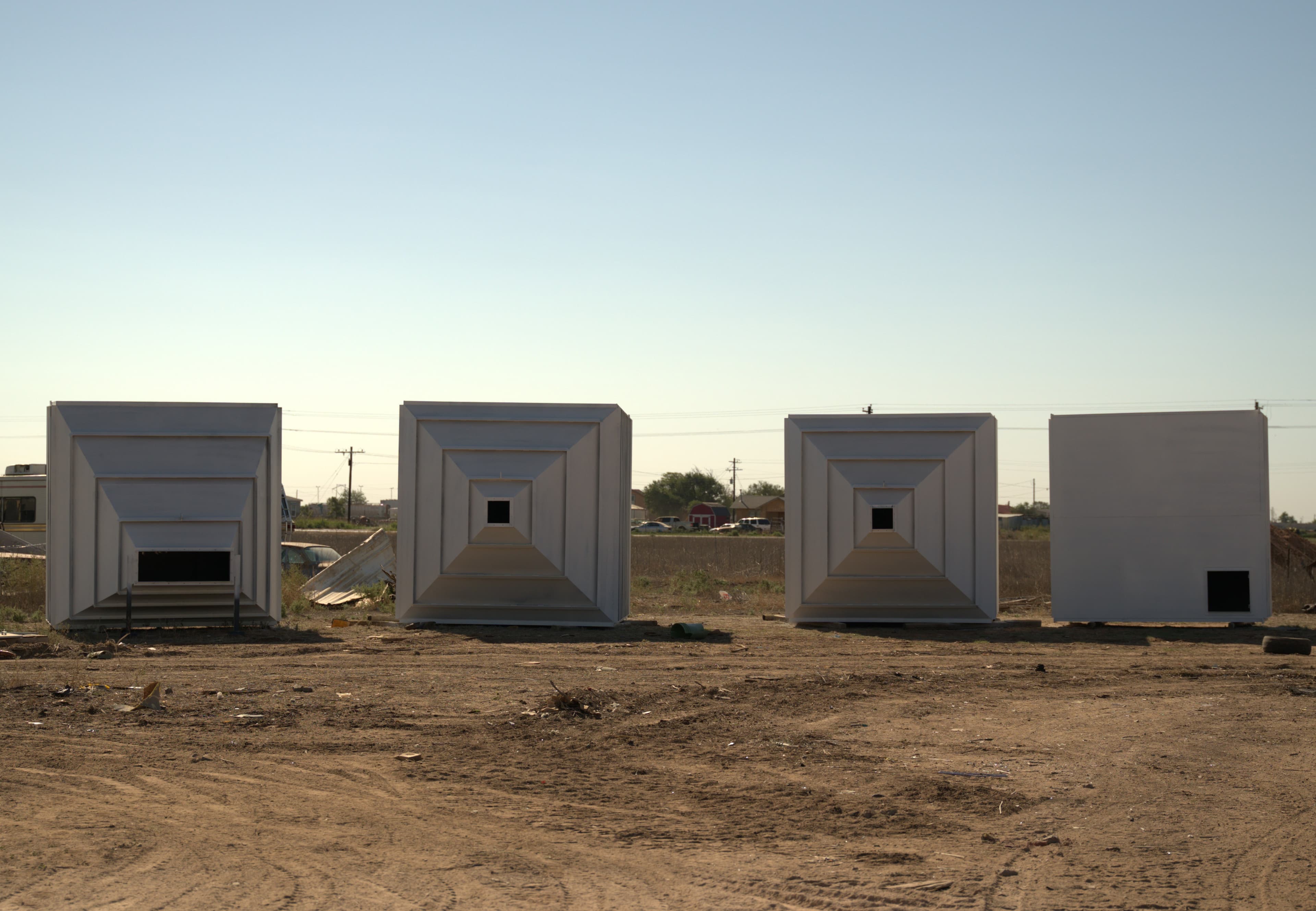 Heavy-Duty Stackable Storage Bins with Custom Hopper Outlets