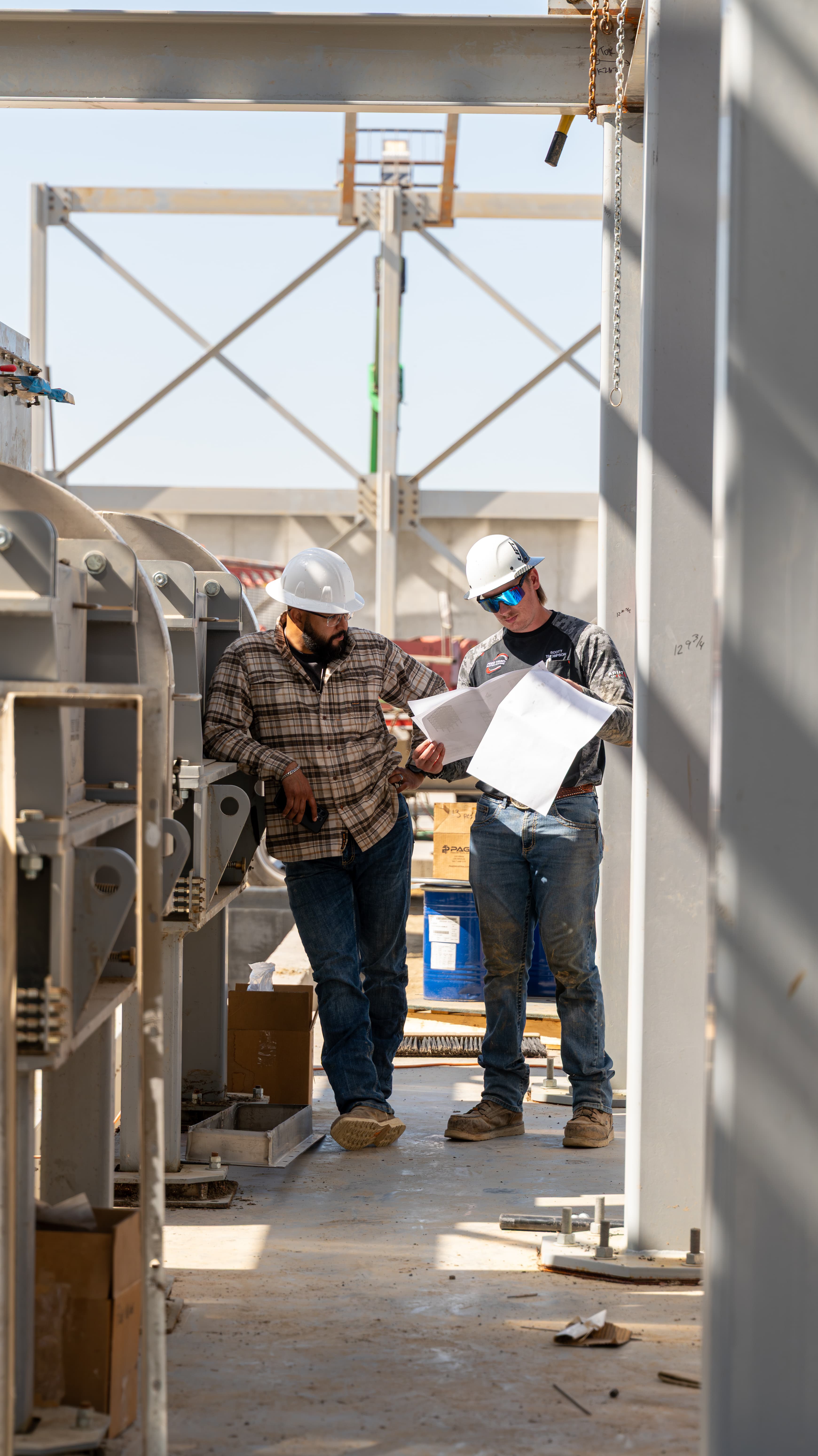 California Feed Yard Flaker and Steam Chest Installation — image 20 of 23