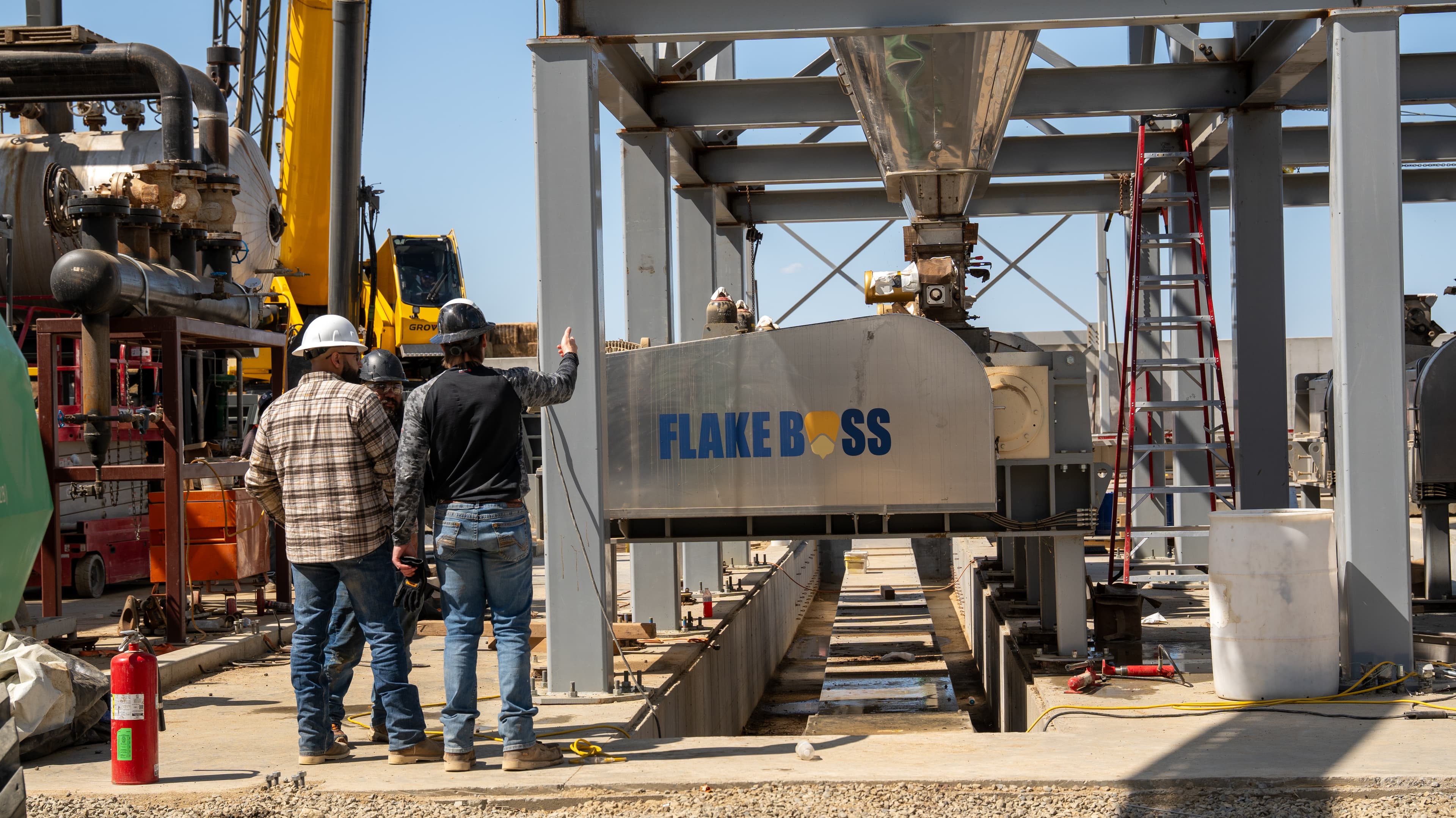 California Feed Yard Flaker and Steam Chest Installation — image 14 of 23