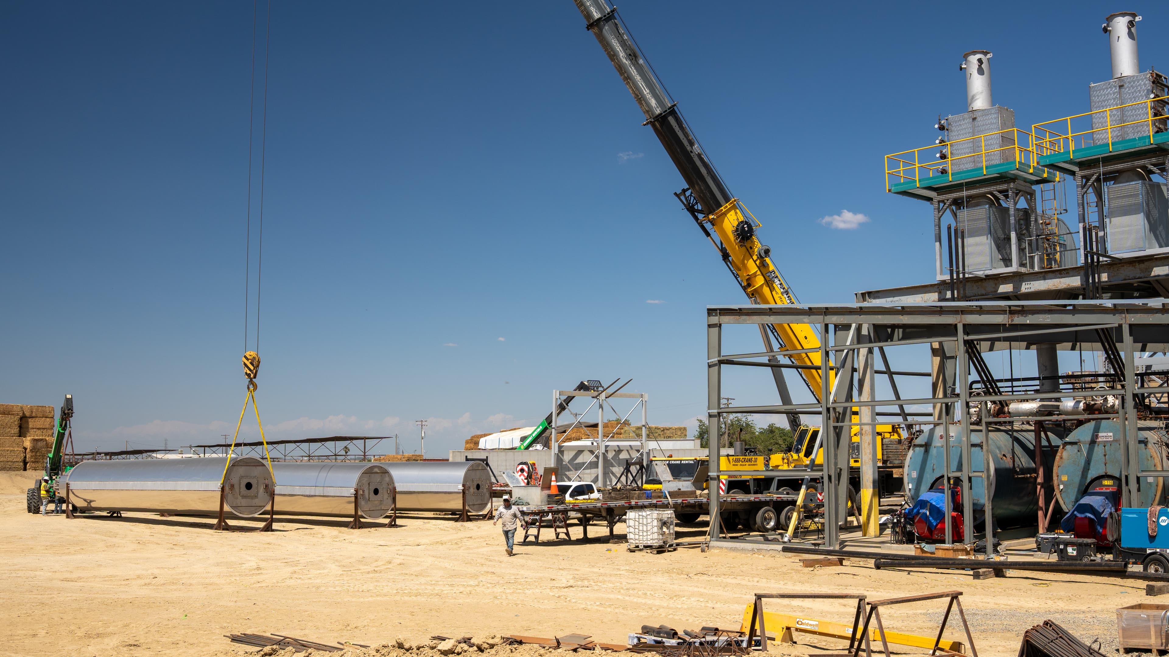 California Feed Yard Flaker and Steam Chest Installation — image 10 of 23