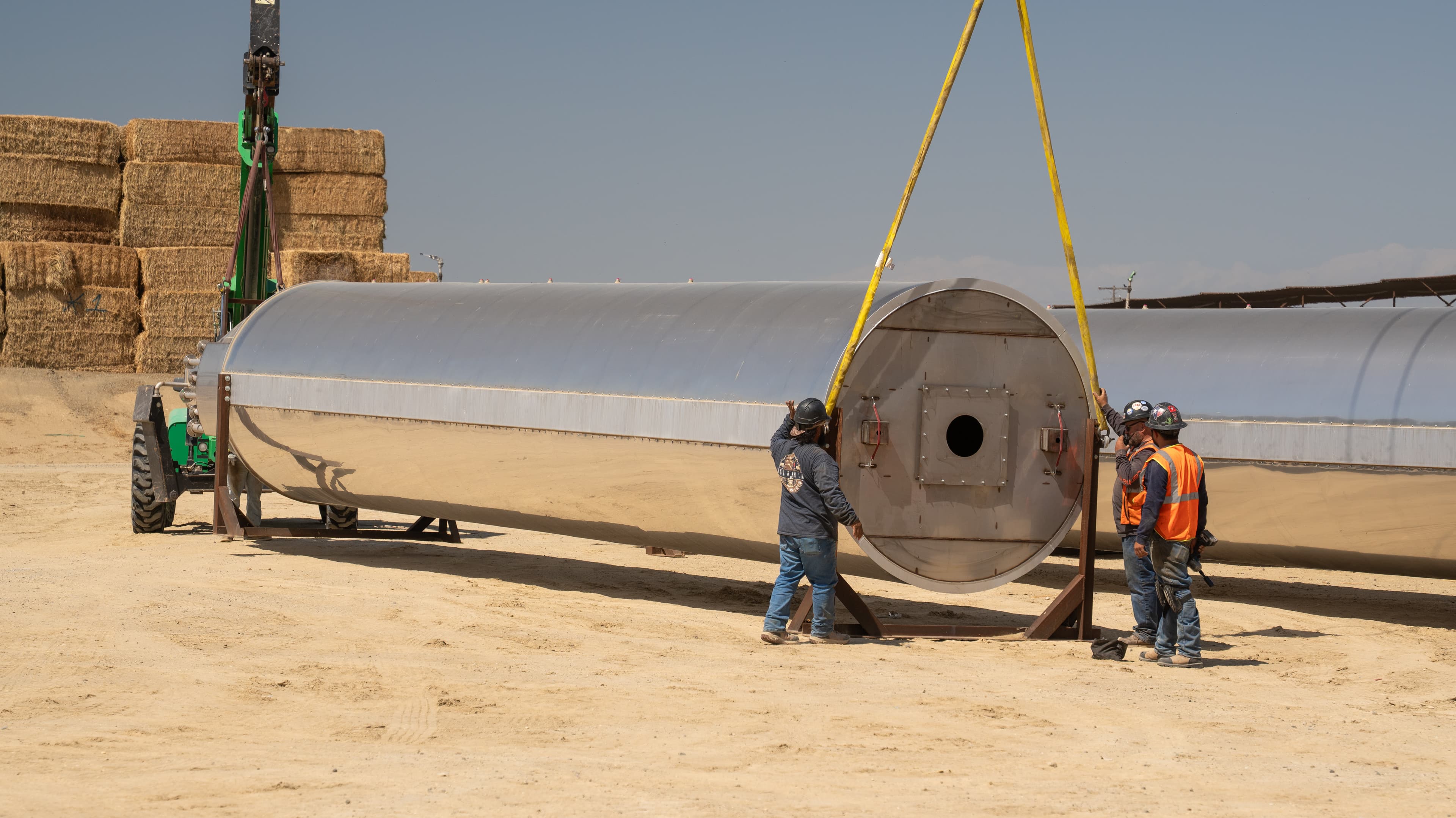 California Feed Yard Flaker and Steam Chest Installation — image 9 of 23