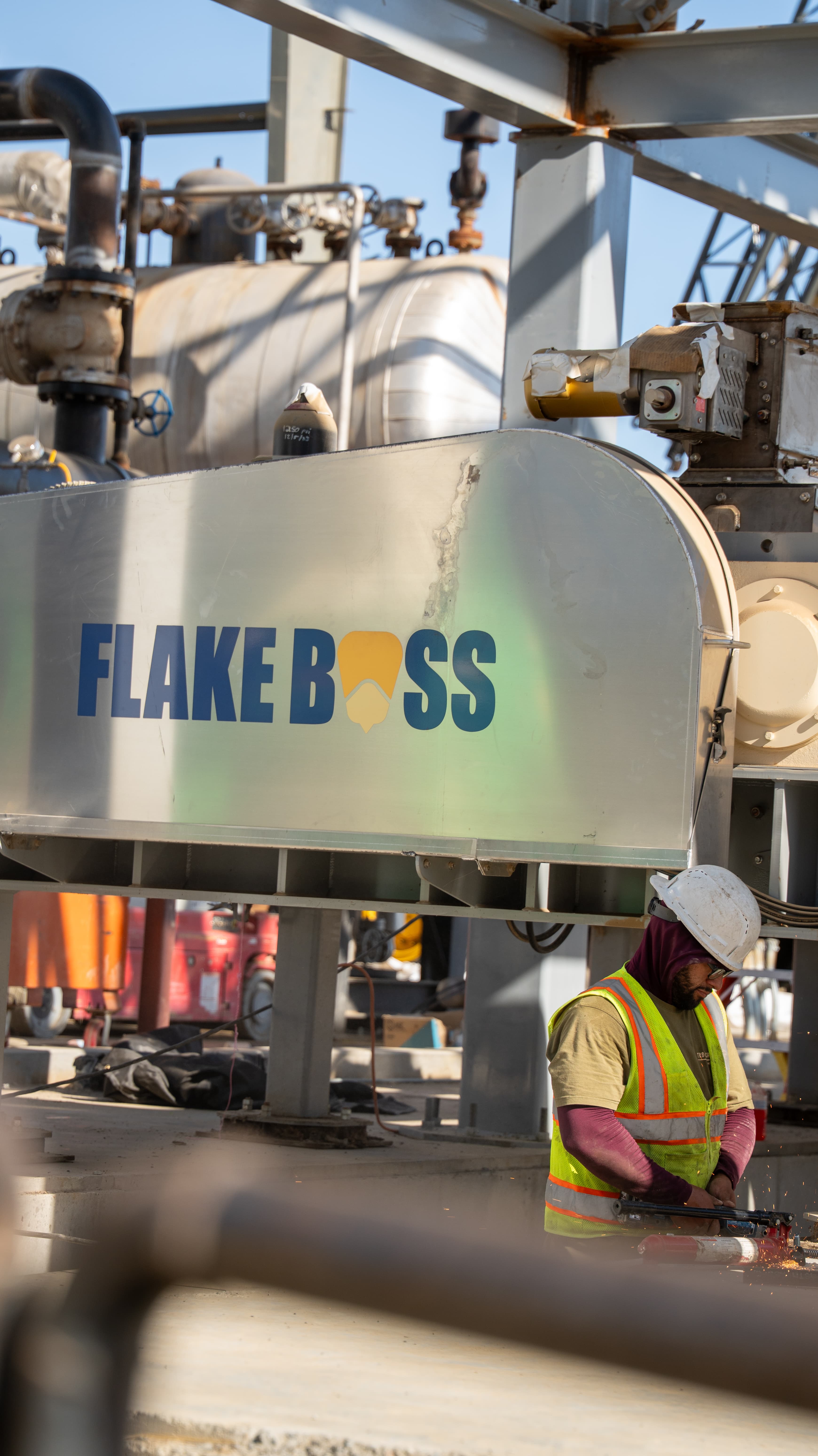 California Feed Yard Flaker and Steam Chest Installation — image 6 of 23
